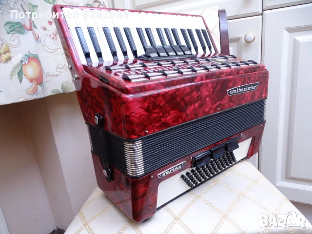 НОВ акордеон Велтмайстер Серино 60 баса ., снимка 4 - Акордеони - 52527085