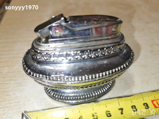 МЕТАЛНА МАСИВНА ЗАПАЛКА ОТ ГЕРМАНИЯ 1502261808LCHERY1, снимка 14 - Антикварни и старинни предмети - 53486826