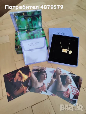ПРОМО ПАКЕТ Taylor Swift - SIGNED CD, Deluxe box set , снимка 4 - CD дискове - 55884729