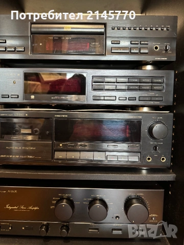Оригинален аудио шкаф (rack) Pioneer комплект с аудио компоненти, снимка 6 - Ресийвъри, усилватели, смесителни пултове - 53275462