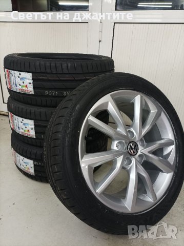 Джанти 17 Цола със Гуми Нови 5x112 Audi / VW Golf 6/7/8/ Touran/ Caddy /Jeta/ Seat/ Skoda Нови, снимка 10 - Гуми и джанти - 39161356