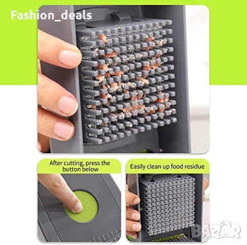 Нов Чопър Ренде Резачка за зеленчуци 15 в 1 Дом Готвене кухня дом готвач, снимка 4 - Други стоки за дома - 41873771