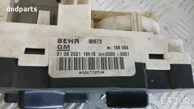 Панел климатик Opel Astra G 2001 Behr 90673 Astra G (1998-2004), снимка 2 - Части - 56170207