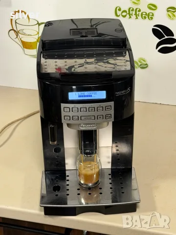 Кафемашина кафе автомат delonghi magnifica S CAPPUCCİNO с гаранция, снимка 5 - Кафемашини - 55934377