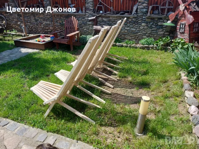 Градински стол, снимка 9 - Градински мебели, декорация  - 48936374