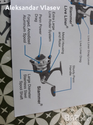 Pen Slammer 560, снимка 7 - Въдици - 51984443