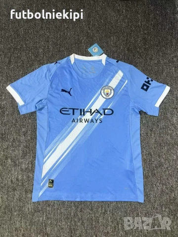 Ман Сити титулярна тениска 2025/26