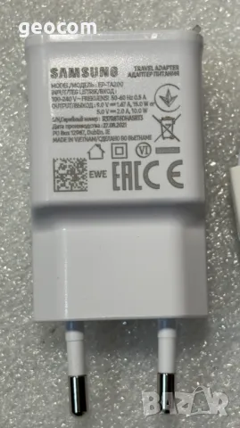 Samsung EP-TA200 оригинално ново зарядно, комплект (Type-C), снимка 2 - Оригинални зарядни - 48302164