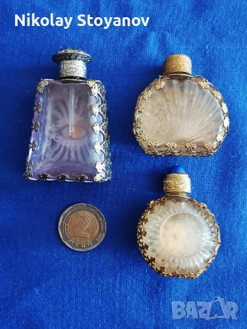 стари шишенца от парфюм, снимка 2 - Антикварни и старинни предмети - 51589687