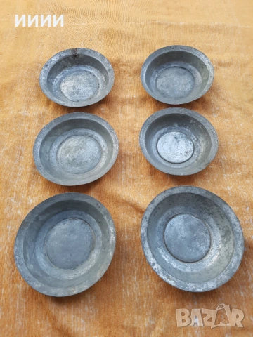 Бакърена чиния 6 бр