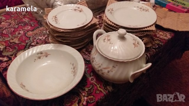 Голям нов ретро сервиз за хранене, снимка 3 - Сервизи - 42727070
