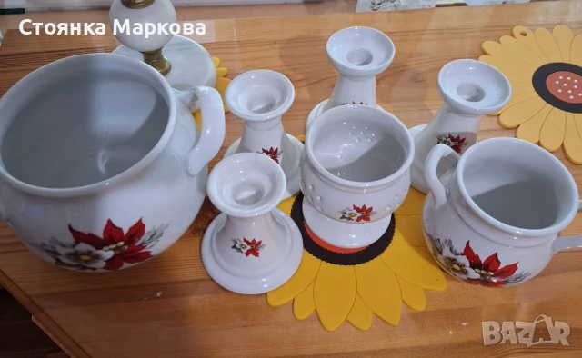 Комплект от Швеция порцелан, снимка 6 - Сервизи - 51051890