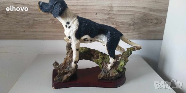 Декоративна фигура на куче от полирезин, снимка 6 - Статуетки - 42198351