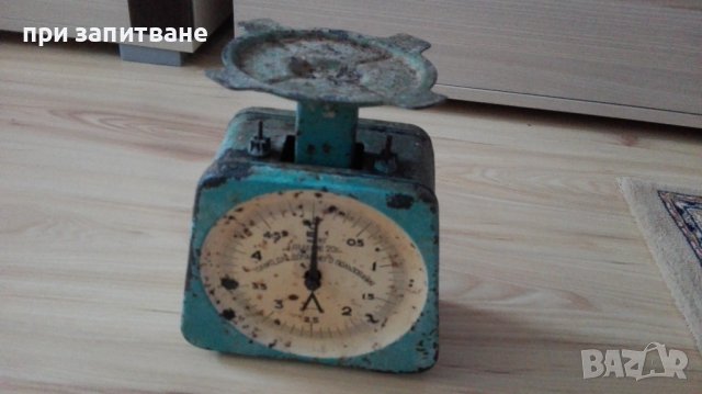 Старо руско кухненско кантарче, снимка 2 - Антикварни и старинни предмети - 41876630