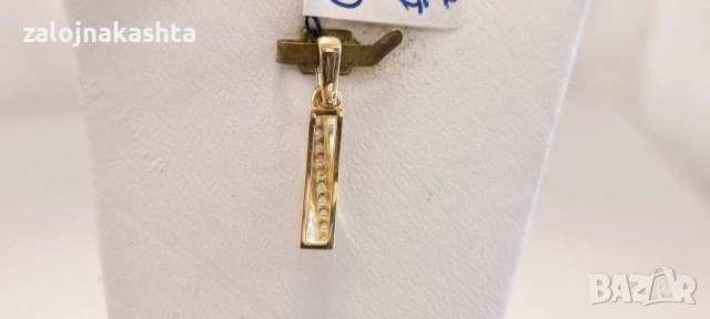 Нова Златна висулка-0,70гр/14кр, снимка 3 - Колиета, медальони, синджири - 52747583