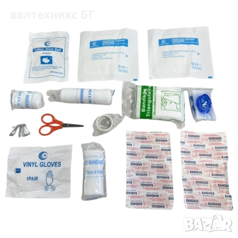 Аптечка комплект за първа медицинска помощ , снимка 2 - Аксесоари и консумативи - 53150386