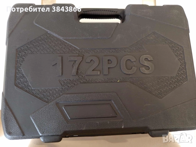 Професионална гедория 172 части – комплект вложки и битове с тресчотки, снимка 4 - Гедорета - 52425941