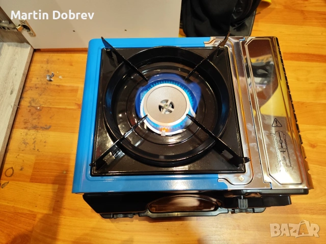 Преносим газов котлон с куфар – компактен и удобен, снимка 2 - Газови котлони - 53397397