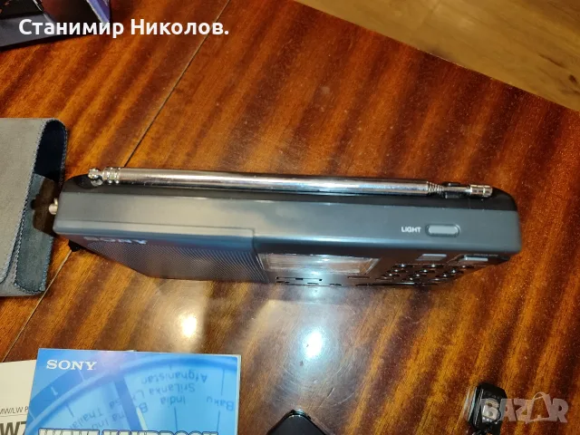Дигитално радио Sony ICF-SW 7600G FM Stereo/SW/MW/LW PLL Synthesized World Band Receiver., снимка 14 - Радиокасетофони, транзистори - 55748610