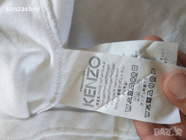 Kenzo Harrolds Slim Fit Tiger Polo Shirt - страхотна мъжка тениска , снимка 8 - Тениски - 41680452