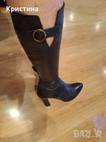 Ботуши  елегантни , снимка 2 - Дамски ботуши - 53133495