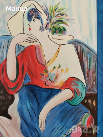 Картина на платно, снимка 3 - Картини - 53747297