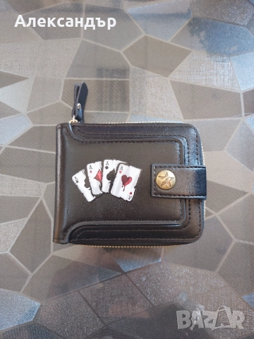 Мъжки портфейл, снимка 2 - Портфейли, портмонета - 52772752