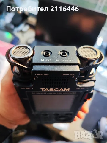 Продавам Tascam DR-100mk III Linear PCM recorder , снимка 6 - Ресийвъри, усилватели, смесителни пултове - 55795676
