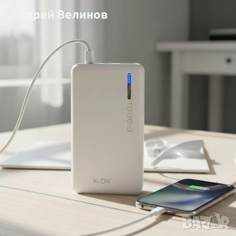 Powerbank Kl Go KP-23 10000 mAh – Бързо и сигурно зареждане за всички твои устройства, снимка 3 - Външни батерии - 53202537