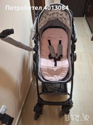 Бебешка количка, снимка 4 - Детски колички - 52595264