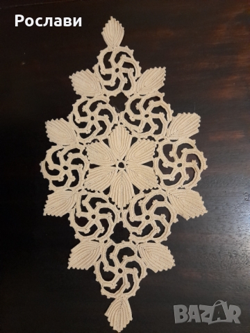 055. Миля за украса, малък размер, плетени на една кука , снимка 2 - Декорация за дома - 36073482