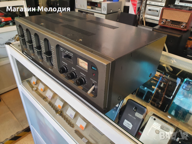 Усилвател за обществено ползване PA Amplifier TA-406 В отлично техническо състояние, много добър вън, снимка 7 - Ресийвъри, усилватели, смесителни пултове - 36229094