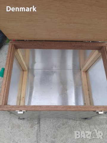 Рибарски стол алуминев/дървен, снимка 4 - Къмпинг мебели - 41636909