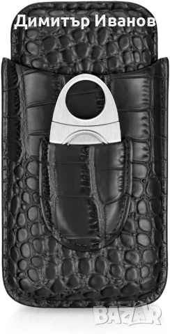 Cohiba кожен калъф за 3 пури със ножичка, снимка 6 - Други - 50977660