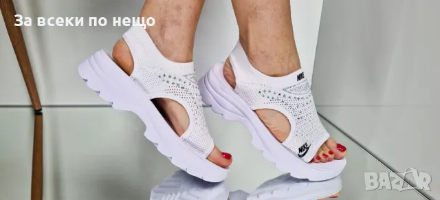 Nike Дамски Бели Сандали Найк Код P593, снимка 5 - Сандали - 50427679
