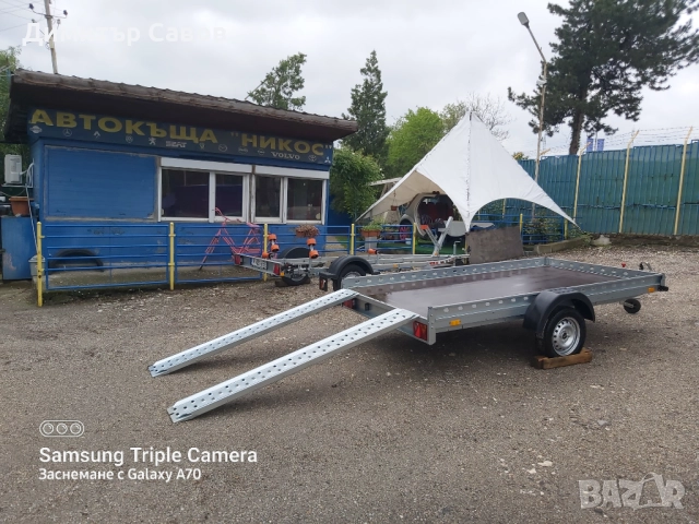 Туристическо ремарке REPO с пътеки до 750kg., снимка 3 - Ремаркета - 52225063