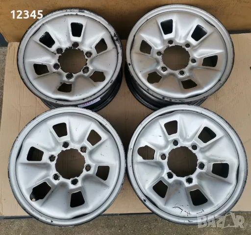15’’6x139,7 originalni za Toyota Hiace/Hilux 15”6х139,7 за тойота-№643, снимка 9 - Гуми и джанти - 49867051