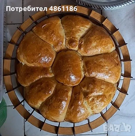 Поднос за погача, снимка 2 - Други - 55848921