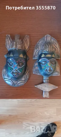Автентични африкански маски, снимка 9 - Антикварни и старинни предмети - 48136100