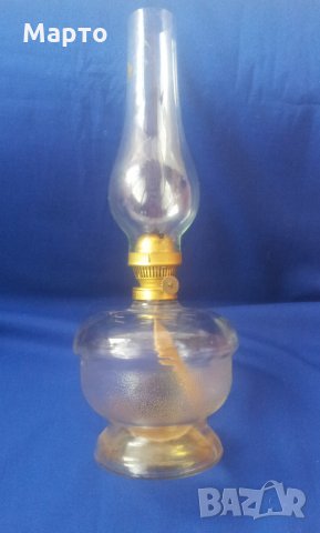 Ретро газена лампа от някога, снимка 1