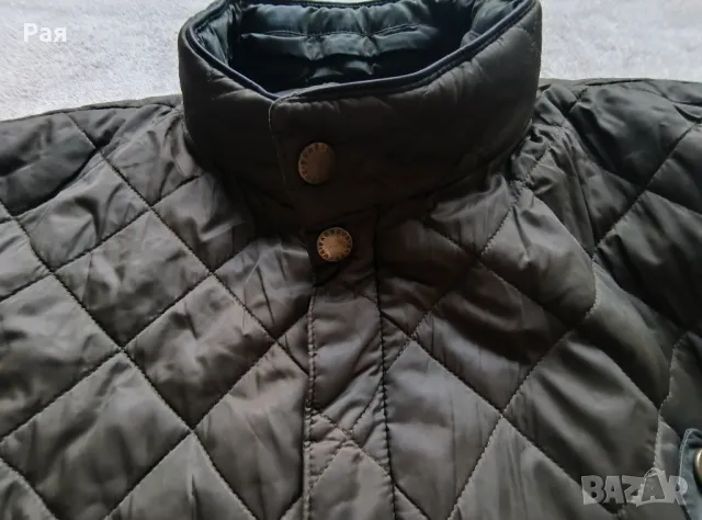  Яке Barbour Greatcoat Whitehaven Cotton Jacket, Army Green, снимка 10 - Якета - 50368102
