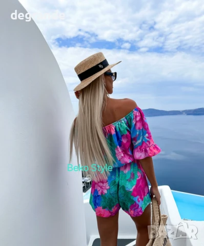 Цветен летен гащеризон, снимка 2 - Гащеризони - 50813872