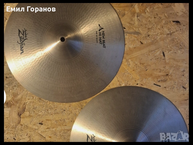 Avedis Zildjian hi hat 14” A New beat USA, снимка 9 - Ударни инструменти - 53283506