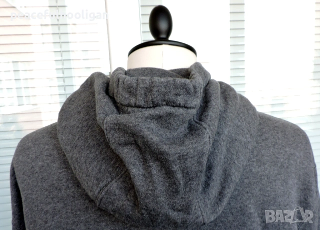 Nike мъжки сив суичър с качулка като ново, размер XL-XXL, снимка 9 - Суичъри - 53394058