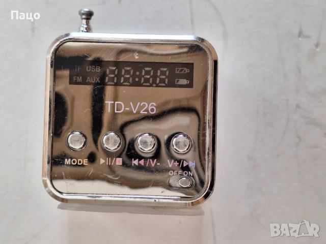 Радио Td-V26, Omna, вграден Bluetooth, Led подсветка, снимка 9 - Други - 52424213