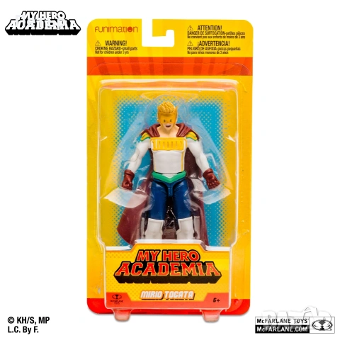 Екшън фигура Mirio Togata My hero academia McFarlane toys , снимка 3 - Колекции - 53636694