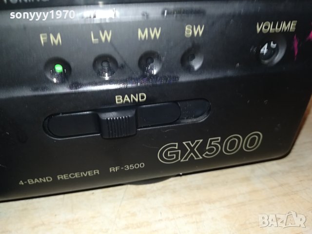 PANASONIC GX500-ВНОС SWISS 0708231440M, снимка 11 - Радиокасетофони, транзистори - 41782801
