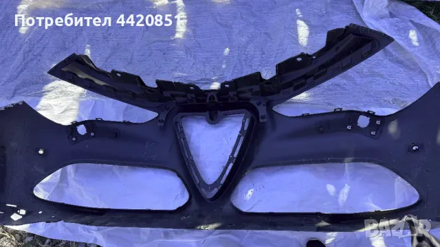 Предна Броня за Alfa Romeo Stelvio 2016, снимка 3 - Части - 49679006