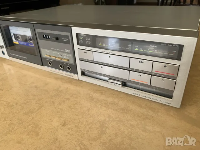 Касетен дек Sony TC-FX44 – Отличен визуален вид, снимка 6 - Декове - 56082385