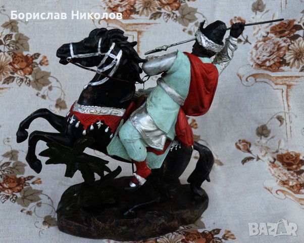 Скендербег - от метал, снимка 3 - Антикварни и старинни предмети - 39218894